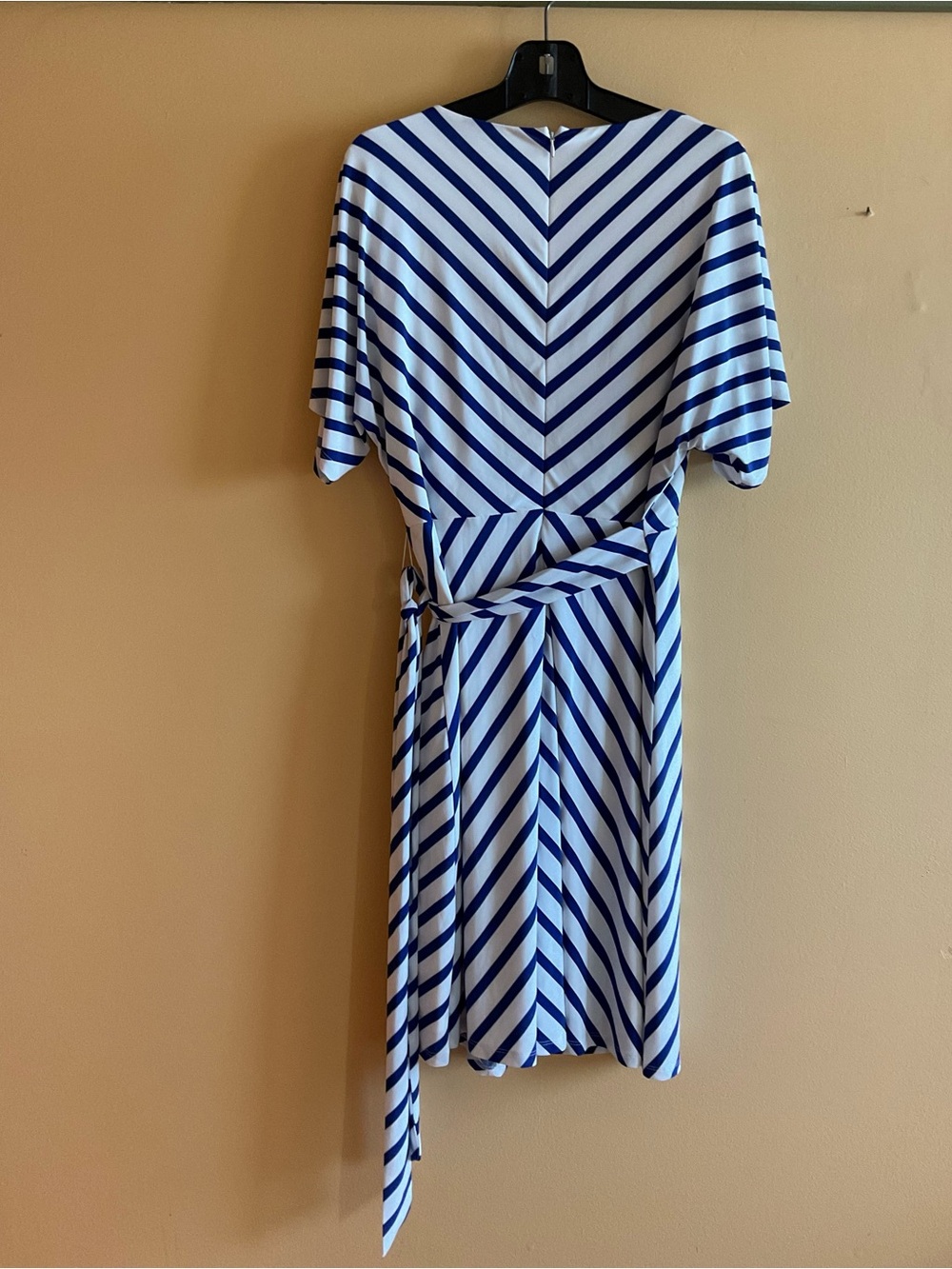 Ralph Lauren Coastal Chic Striped Wrap Wrap Dress Size M - Picture 6 of 6